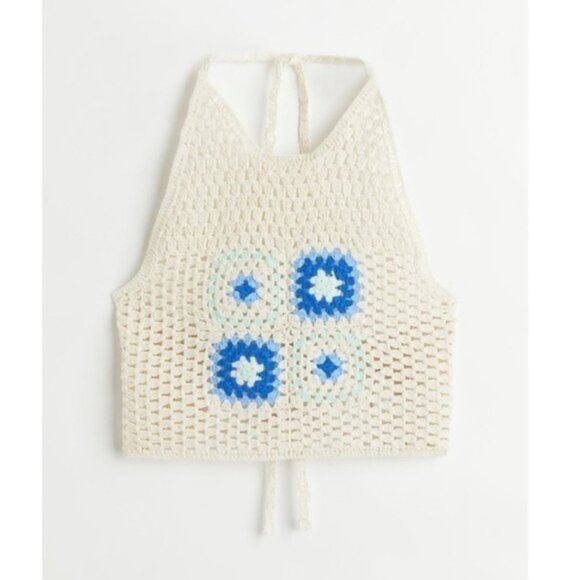 New H&M | Crochet Halter Top - Picture 6 of 8